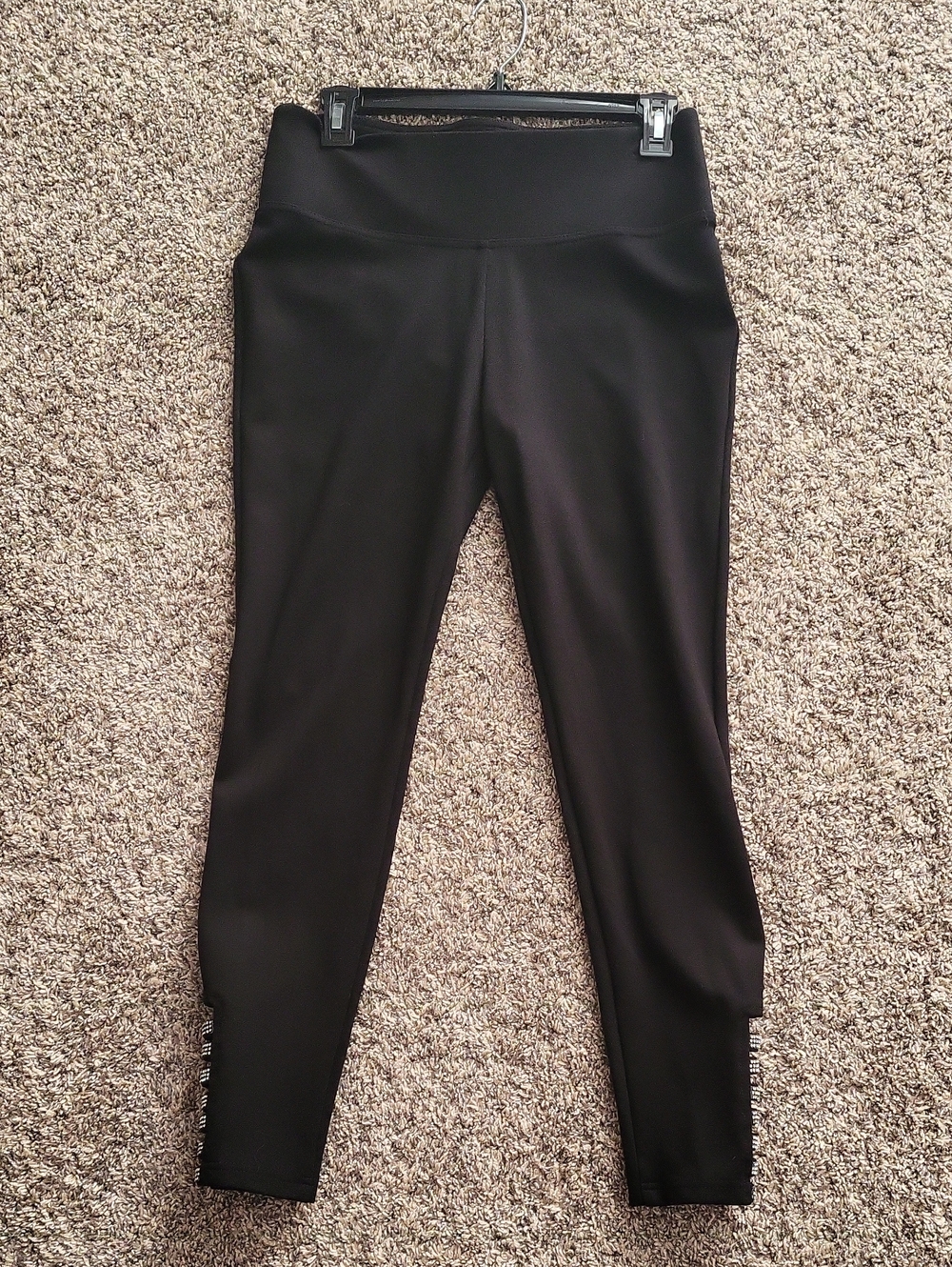 Black High-Waist Luxe Leggings